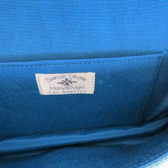 Sarah Shaw Set Leather Rhinestone Clutches - Picture 3 of 3